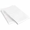Superior Solid 400-Thread Count Egyptian Cotton Elegant Solid Pillowcase Set