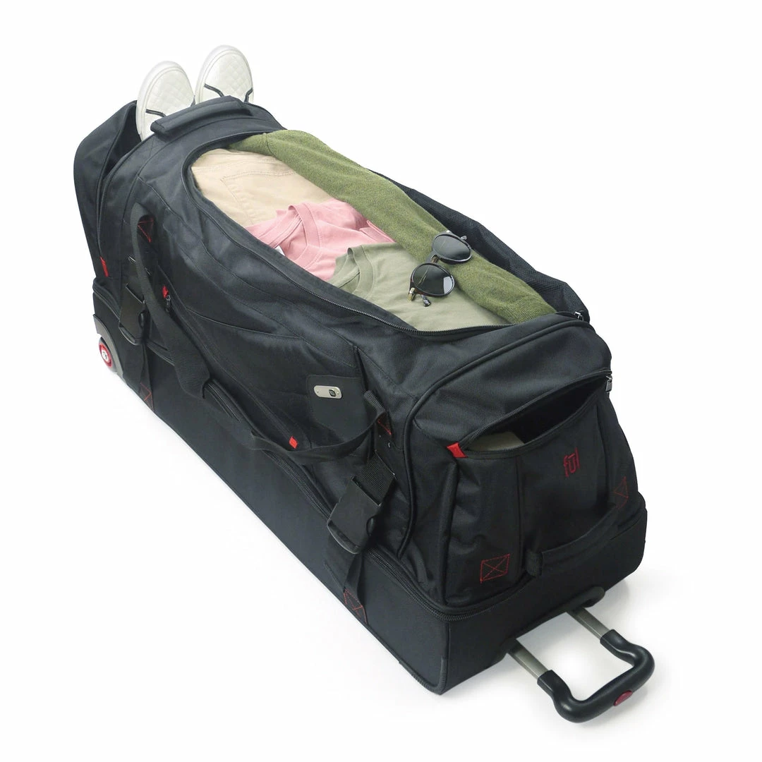 FUL Tour Manager 36in Rolling Duffel Bag, Black 6 FUL Tour Manager 36in Rolling Duffel Bag, Black - Image 6