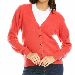 women Kier + J Mock Neck Cashmere Pullover