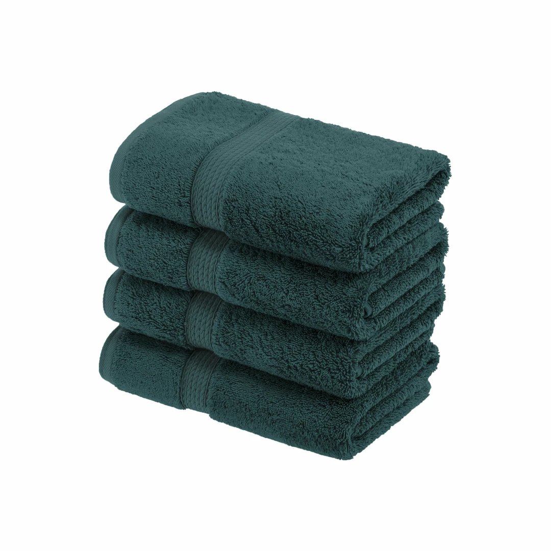 Superior Egyptian Cotton Hotel Quality 4-Piece Hand Towel Set 8 Superior Egyptian Cotton Hotel Quality 4-Piece Hand Towel Set - Image 8