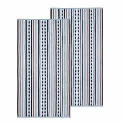 Superior Cotton Stitch Stripe Textured (set of 2) Oversized Beach Towel -Cheap Superior Store 0d4e859cac994fa9985807ae0c223135 1080x