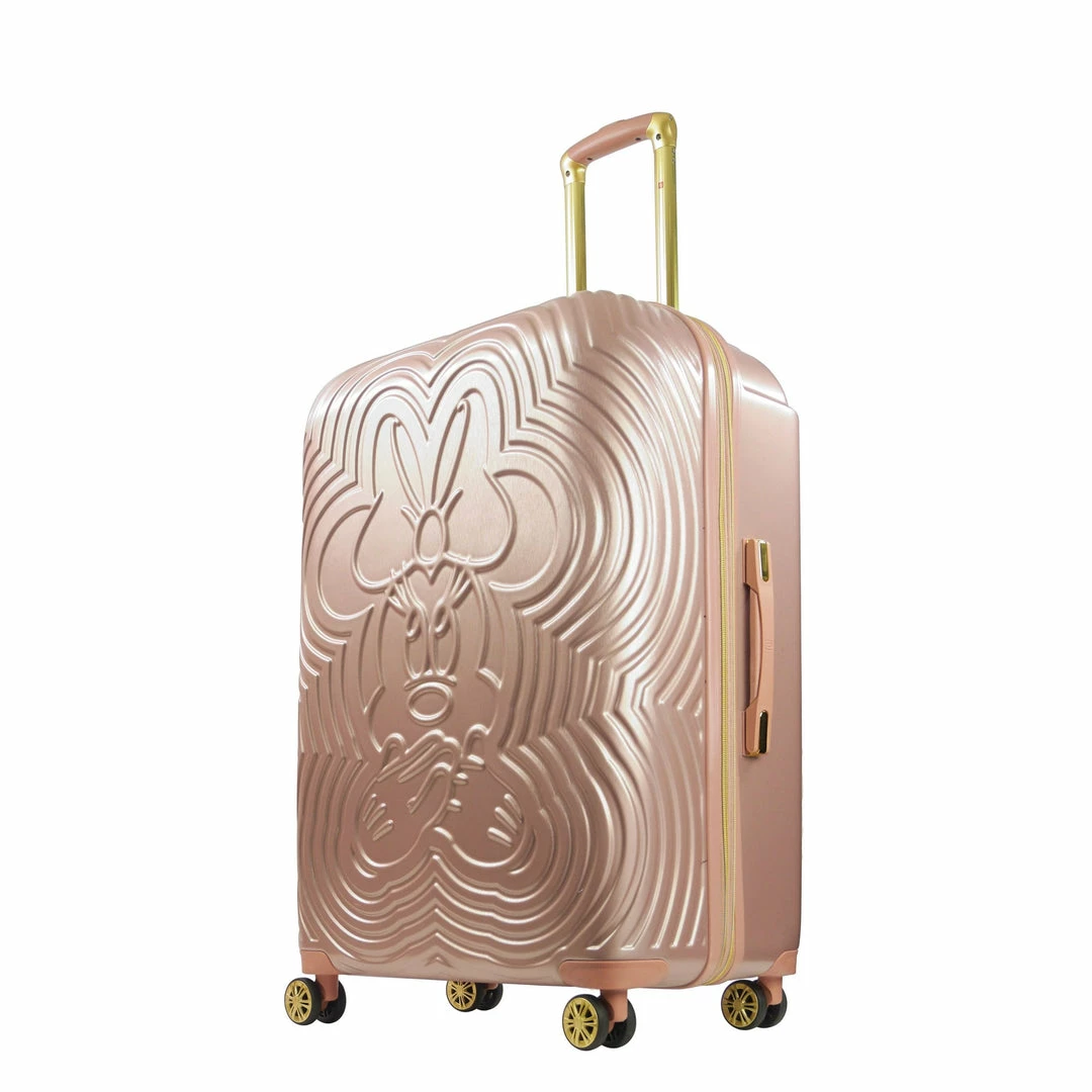 Disney Playful Minnie 29" Expandable Spinner, Rose Gold 1 Disney Playful Minnie 29" Expandable Spinner, Rose Gold