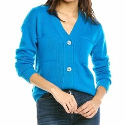women Kier + J Cashmere Cardigan