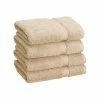 Superior Egyptian Cotton Hotel Quality 4-Piece Hand Towel Set