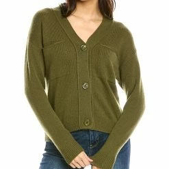 women Kier + J Cashmere Cardigan