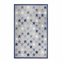 Superior Stars Modern Geometric Polypropylene Indoor/Outdoor Area Rug