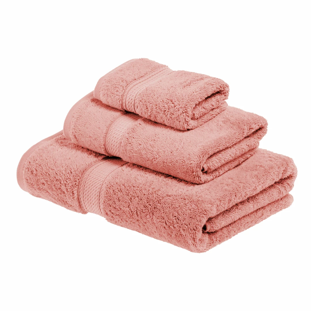 Superior Contemporary Modern Plush and Absorbent Traditional Casual Egyptian Cotton Assorted 3-Piece Towel Set 1 Superior Contemporary Modern Plush and Absorbent Traditional Casual Egyptian Cotton Assorted 3-Piece Towel Set