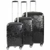 Ful Disney Running Mickey 3-piece Luggage Set, Black