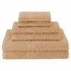Superior Eco-Friendly Ringspun Cotton Modern Absorbent 6-Piece Towel Set