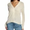 women Kier + J V-Neck Cashmere Cardigan