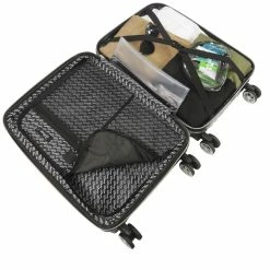 Disney Ful Mickey Mouse Striped ABS 3pc Set Spinner luggage set Silver -Cheap Superior Store 1c4b5afe86cb466e9e354d06bbe086b5 1080x