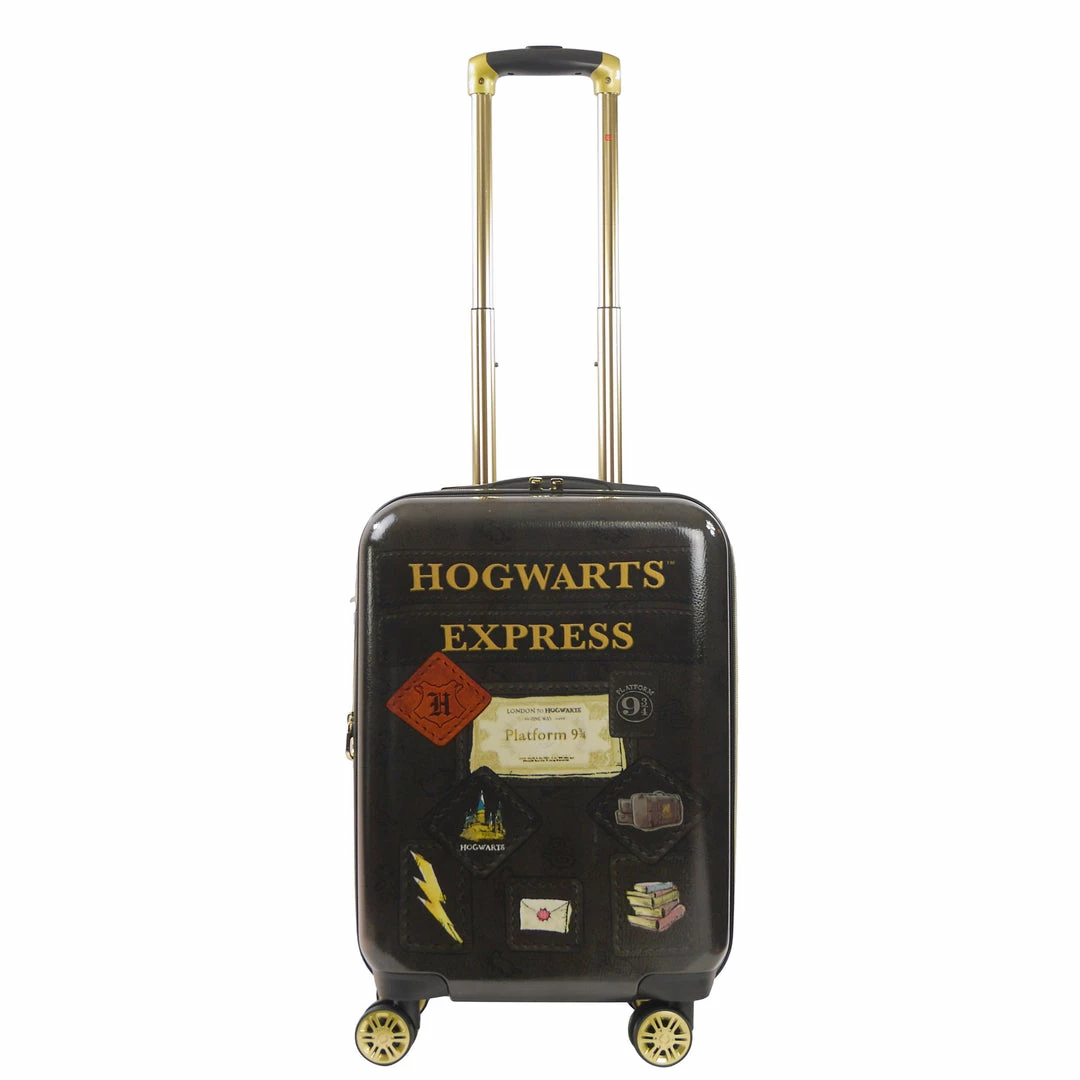 WB Harry Potter Ful Hogwart Express Hardside Printed Abs 21 Inch Luggage Black 3 WB Harry Potter Ful Hogwart Express Hardside Printed Abs 21 Inch Luggage Black - Image 3