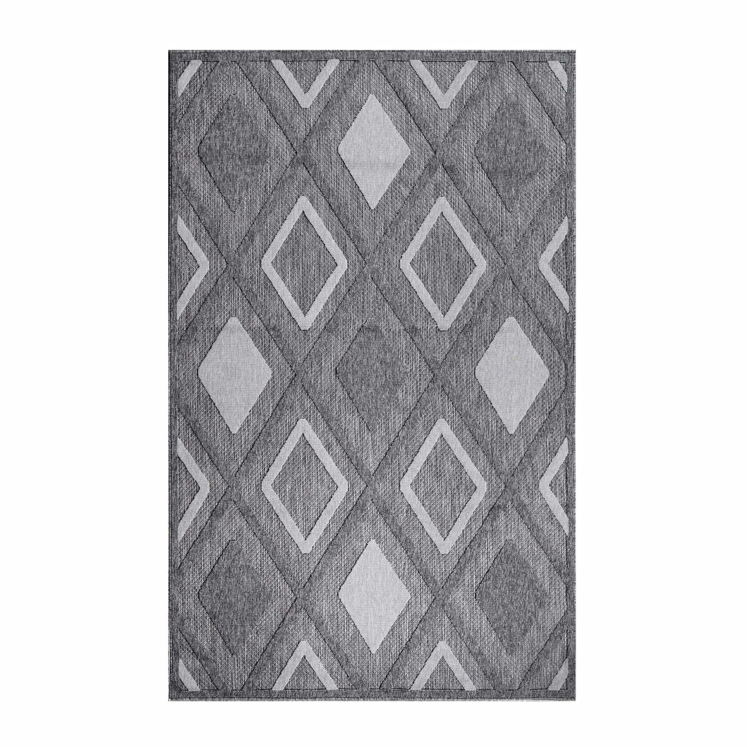 Superior Modern Geometric Diamond Lattice Polypropylene Indoor/Outdoor Area Rug 1 Superior Modern Geometric Diamond Lattice Polypropylene Indoor/Outdoor Area Rug