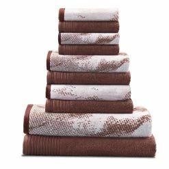 Superior Marble Effect Cotton Absorbent Textured Ultra-Plush 10-Piece Towel Set -Cheap Superior Store 23ff76a6f2e7428fbb5b31058ef29c11 1080x