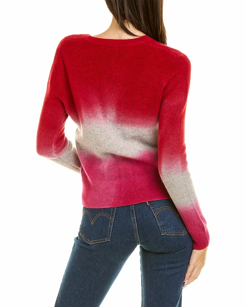 women Kier + J Dip Dye Cashmere Cardigan 2 women Kier + J Dip Dye Cashmere Cardigan - Image 2