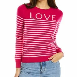 women Kier + J Love Cashmere Sweater