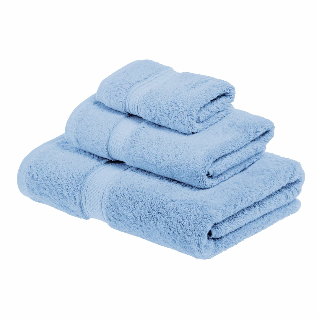 Superior Contemporary Modern Plush and Absorbent Traditional Casual Egyptian Cotton Assorted 3-Piece Towel Set 15 Superior Contemporary Modern Plush and Absorbent Traditional Casual Egyptian Cotton Assorted 3-Piece Towel Set - Image 15