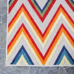 Superior Modern Zigzag Geometric Polypropylene Indoor/Outdoor Area Rug -Cheap Superior Store 36c9c9b9c03e4c16bf9f6773c0d0b749 e5eab4ce 126b 4f59 afba 531a01223909 1080x