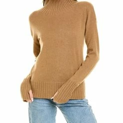 women Kier + J Mock Cashmere Sweater