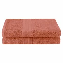 Superior Eco-Friendly 100% Cotton Ring-Spun 2-Piece Bath Sheet Set