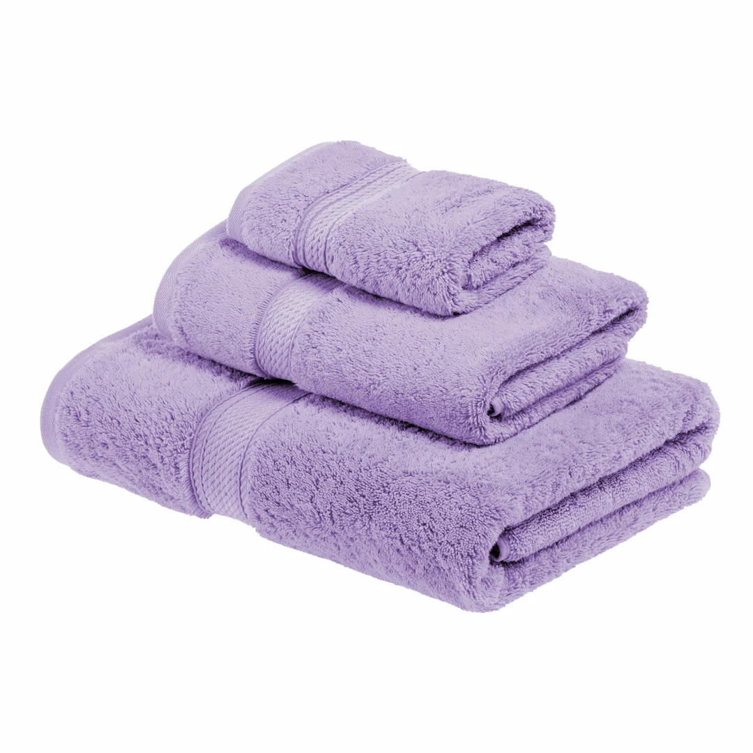 Superior Contemporary Modern Plush and Absorbent Traditional Casual Egyptian Cotton Assorted 3-Piece Towel Set 7 Superior Contemporary Modern Plush and Absorbent Traditional Casual Egyptian Cotton Assorted 3-Piece Towel Set - Image 7