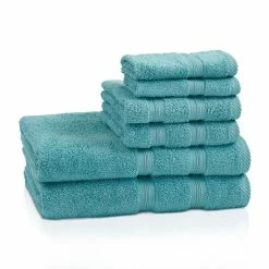 Superior Modern Smart Dry Absorbent Zero-Twist 6-Piece Towel Set -Cheap Superior Store 4204040df8154ebbaa513dec07dbdcdb 1080x