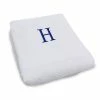 Superior Monogrammed 100% Combed Cotton Lounge Chair Towel Cover A - H
