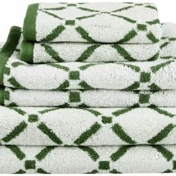 Superior Plush and Absorbent Cotton Oversized 6-Piece Geometric Diamond Assorted Towel Set -Cheap Superior Store 4726b6285f20457fb9848b6d6ad88563 532a9e29 3522 477d 8ea8 8d406046b158 1080x