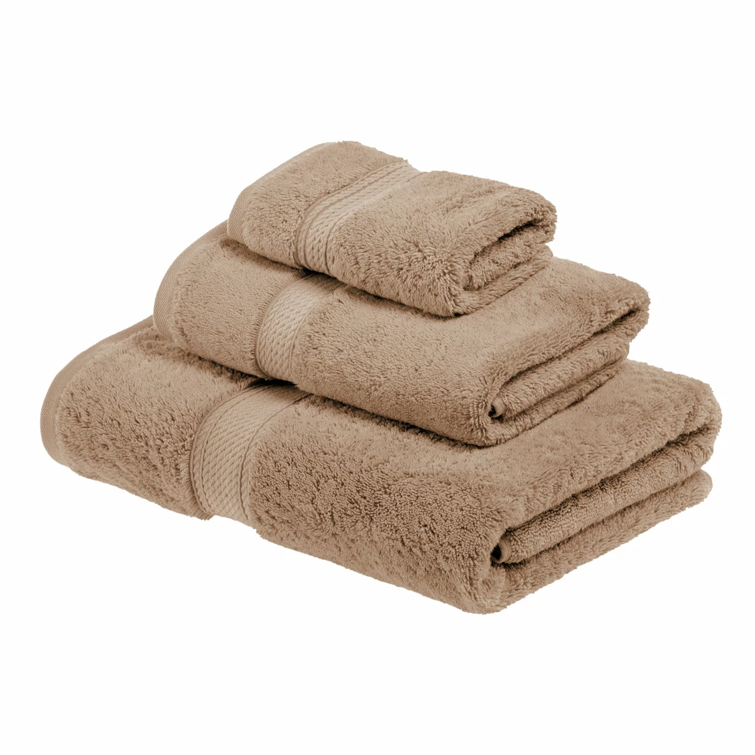 Superior Contemporary Modern Plush and Absorbent Traditional Casual Egyptian Cotton Assorted 3-Piece Towel Set 1 Superior Contemporary Modern Plush and Absorbent Traditional Casual Egyptian Cotton Assorted 3-Piece Towel Set