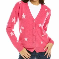 women Kier + J Star Sleeve Cashmere Sweater