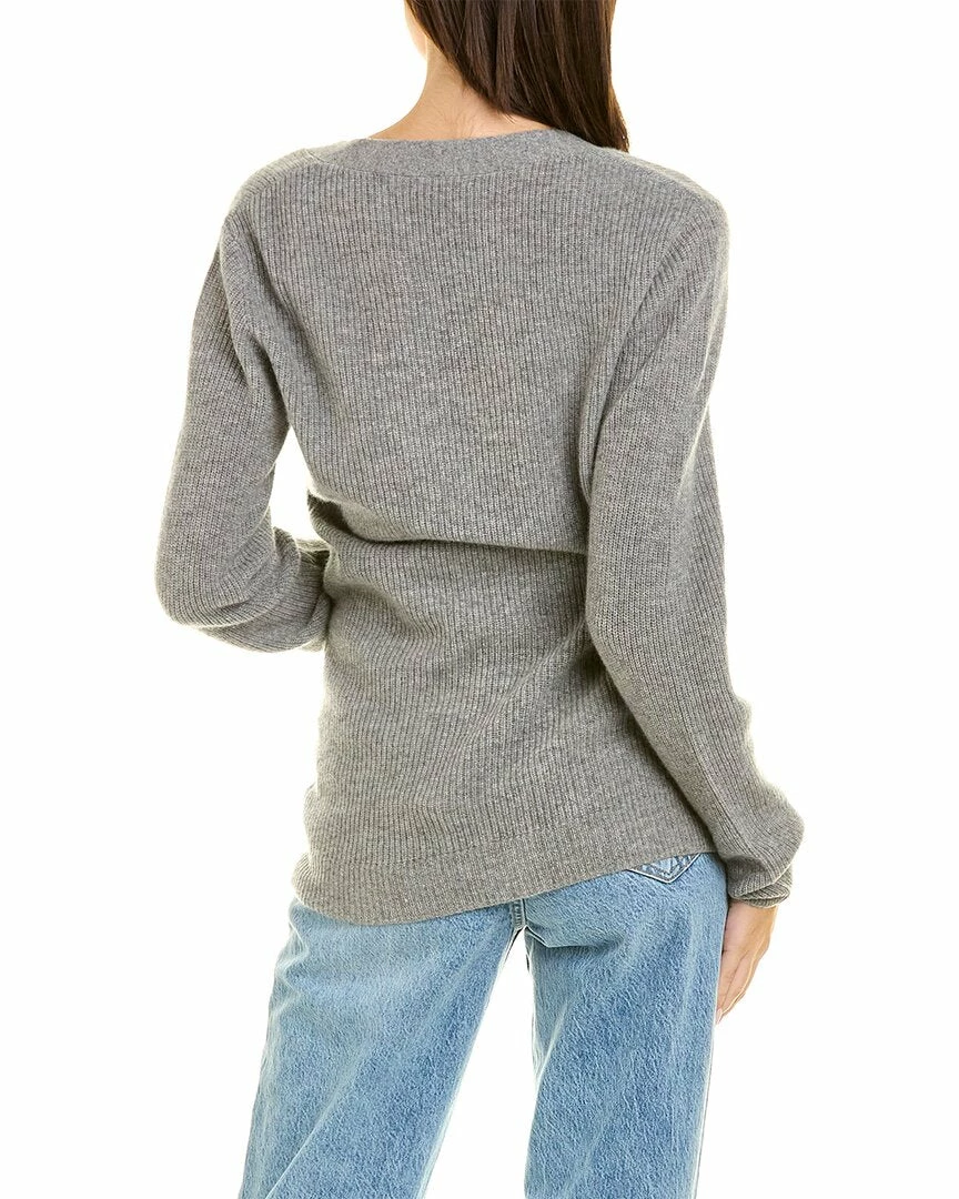 women Kier + J Ribbed Cashmere Cardigan 2 women Kier + J Ribbed Cashmere Cardigan - Image 2