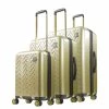 Ful Grove Hardside Spinner 3 Pc luggage Set, Gold