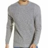 Kier + J Garment Dyed Wool & Cashmere-Blend Crewneck Pullover