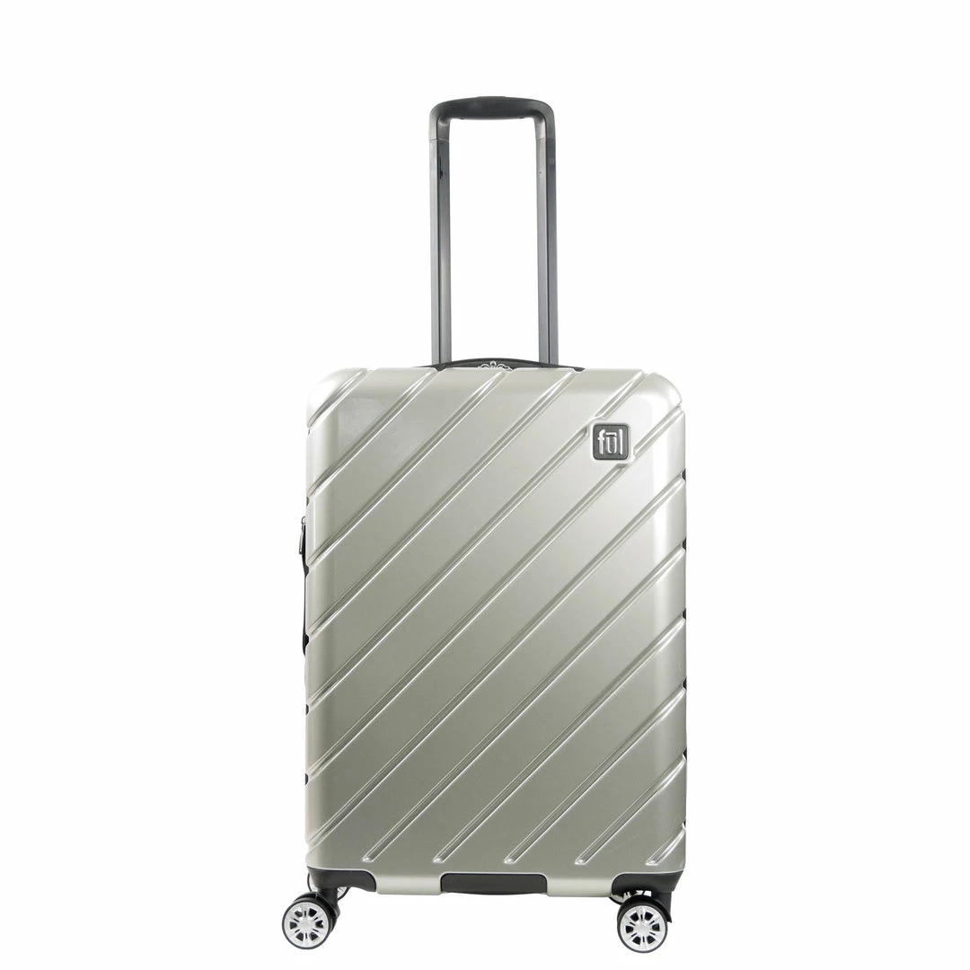 Ful Velocity 27" Hardside Spinner luggage, Siliver 3 Ful Velocity 27" Hardside Spinner luggage, Siliver - Image 3