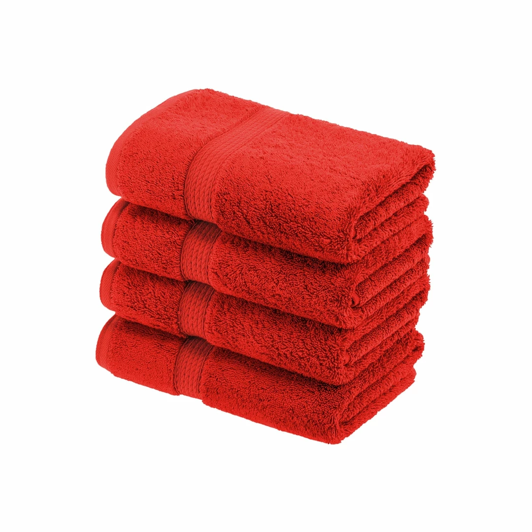 Superior Egyptian Cotton Hotel Quality 4-Piece Hand Towel Set 6 Superior Egyptian Cotton Hotel Quality 4-Piece Hand Towel Set - Image 6