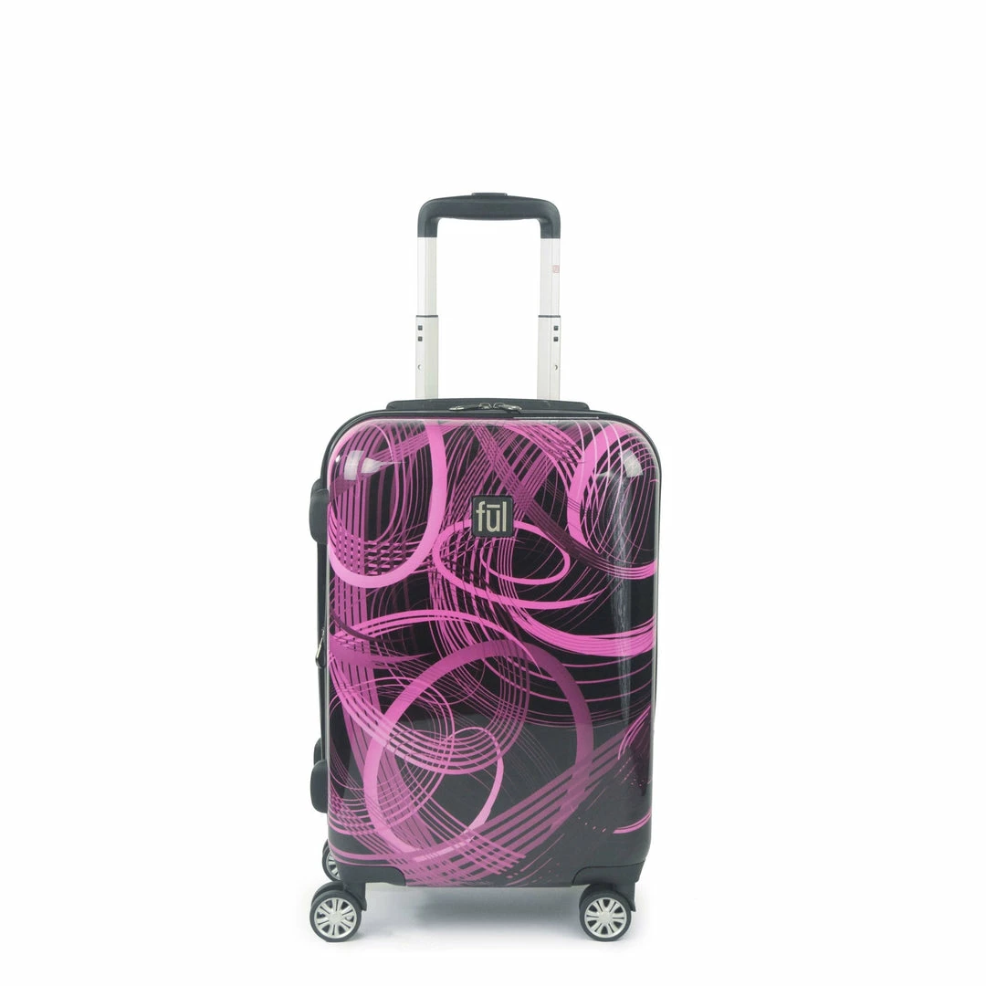 Ful Pink Neon Laser Atomic 22" FŪL Rolling Luggage 1 Ful Pink Neon Laser Atomic 22" FŪL Rolling Luggage