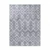 Superior Alia Boho Geometric Diamonds Indoor Plush Shag Area Rug