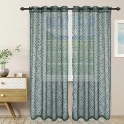 Superior Moden Rustic Bohemian Floral Textured Sheer Grommet Curtain Panel Set -Cheap Superior Store 6e2af1e6a542417c9eaaf86e9a5c31d4 dc64cbfd 0ca3 455b af16 695e3df0906b 1080x