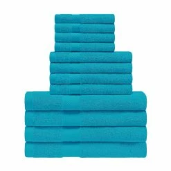 Superior Egyptian Cotton 500 GSM Right Hash Dobby Border 12-Piece Towel Set -Cheap Superior Store 7b2175bc15a642fb81971af31bd1c442 1080x
