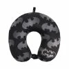 FUL Batman Neck Pillow, Logo Design Travel Head Pillow for Sleep in Airplane or Car, Black