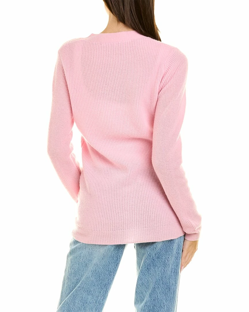 women Kier + J Ribbed Cashmere Cardigan 2 women Kier + J Ribbed Cashmere Cardigan - Image 2