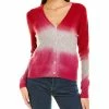 women Kier + J Dip Dye Cashmere Cardigan