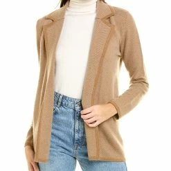 women Kier + J Cashmere Blazer Cardigan