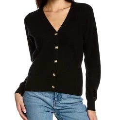 women Kier + J Fancy Stitch Cashmere Sweater