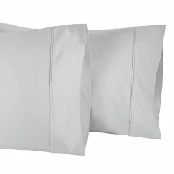 Superior 1200-Thread Count Breathable Egyptian Cotton Luxurious Solid Pillowcase Set