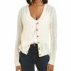 women Kier + J Cable V-Neck Cashmere Cardigan