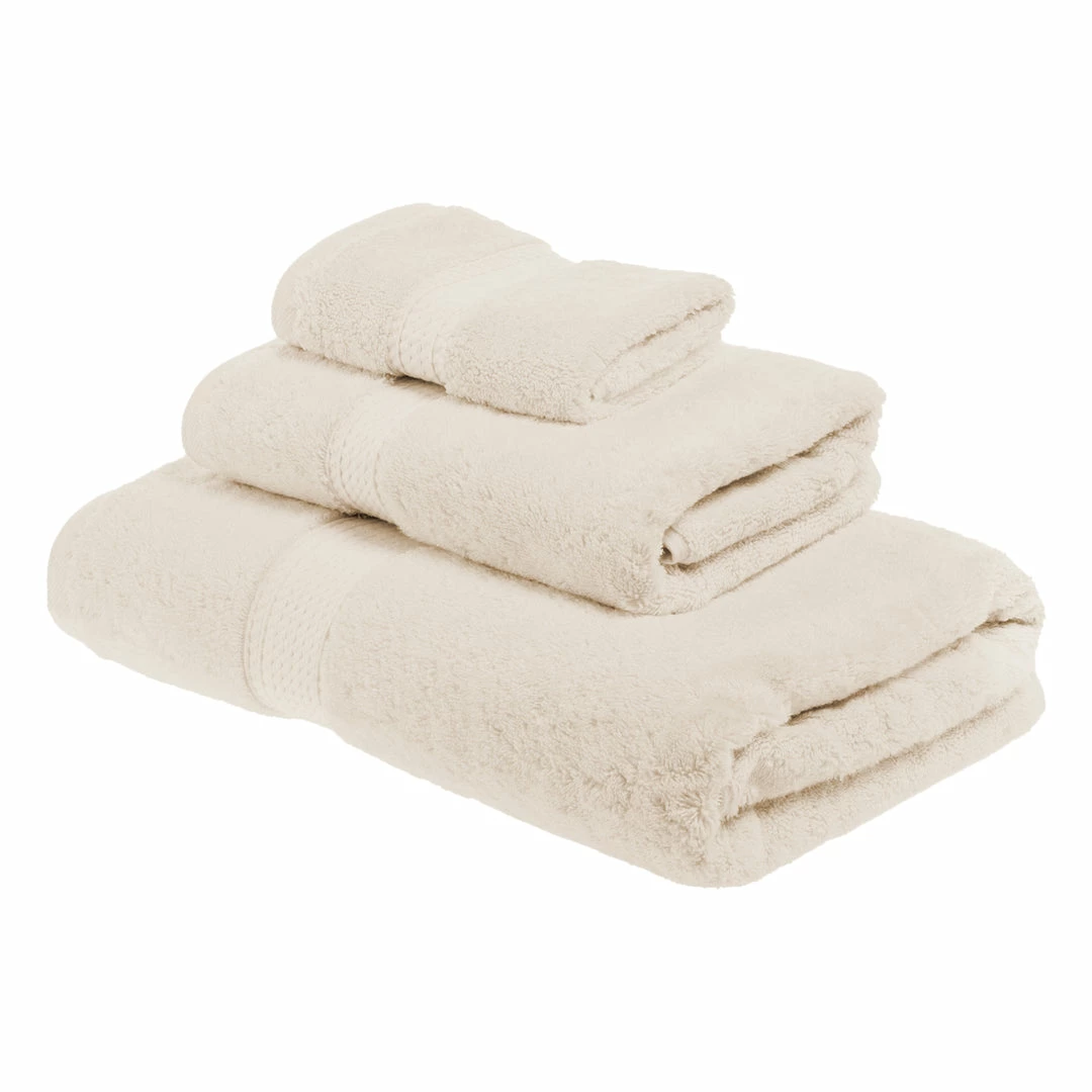 Superior Contemporary Modern Plush and Absorbent Traditional Casual Egyptian Cotton Assorted 3-Piece Towel Set 8 Superior Contemporary Modern Plush and Absorbent Traditional Casual Egyptian Cotton Assorted 3-Piece Towel Set - Image 8