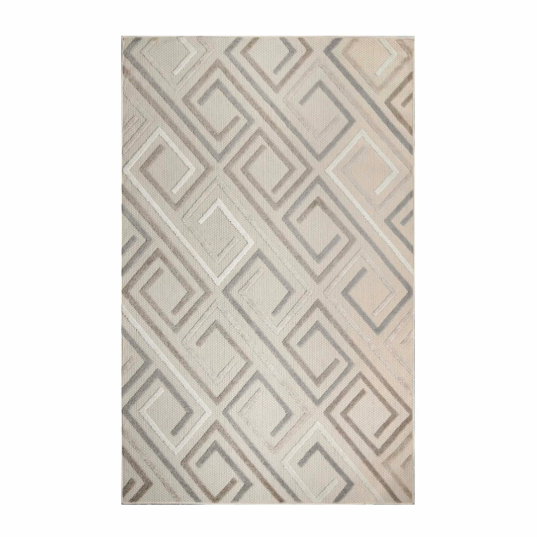 Superior Geometric Modern Polypropylene Indoor/Outdoor Area Rug 1 Superior Geometric Modern Polypropylene Indoor/Outdoor Area Rug