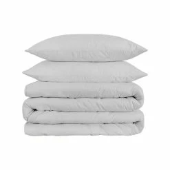 Superior 1500-Thread Count Breathable Egyptian Cotton Luxurious Solid Duvet Cover Set