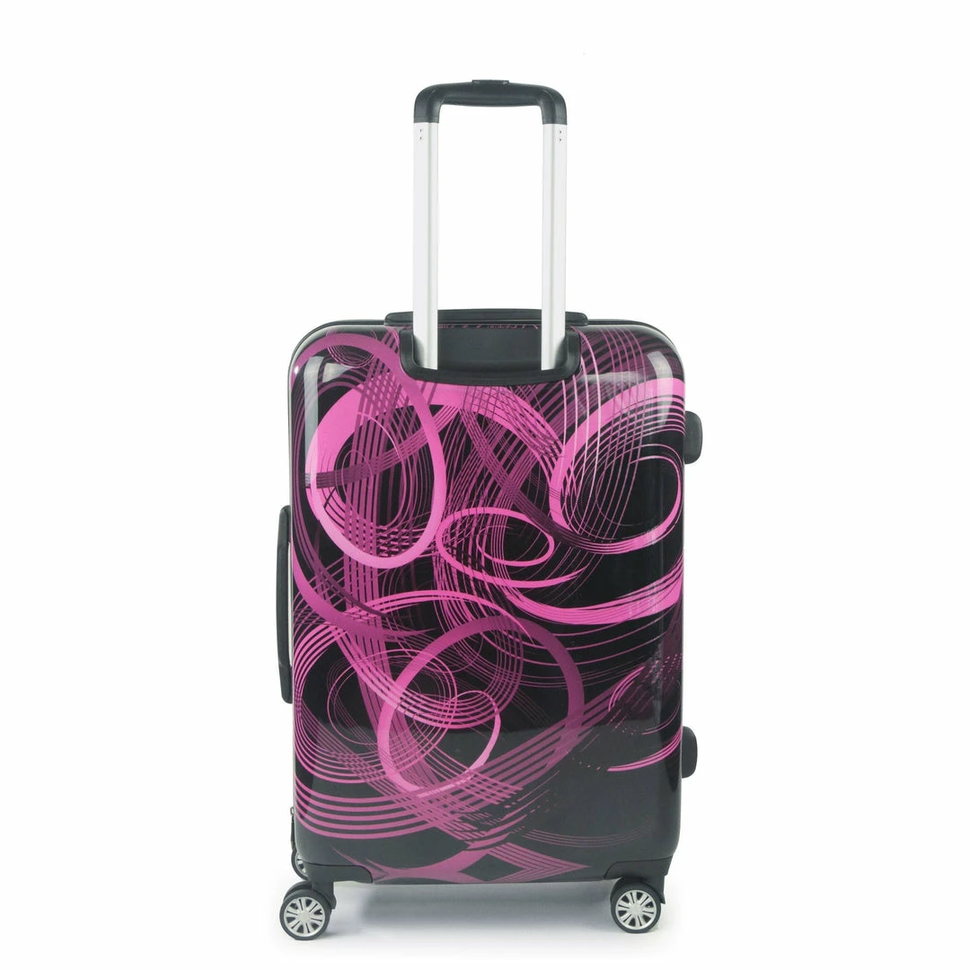 Ful Pink Neon Laser Atomic 24" FŪL Rolling Luggage 2 Ful Pink Neon Laser Atomic 24" FŪL Rolling Luggage - Image 2